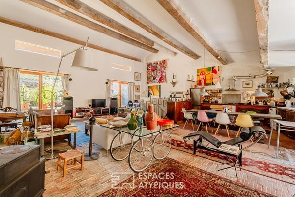Propriété de charme et d’exception avec rooftop et garage