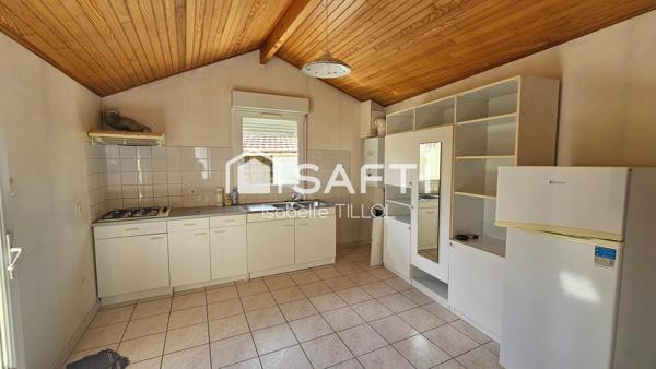Maison 2 chambres et jardin