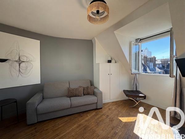 Studio à vendre 34,43 m² Paris 8
