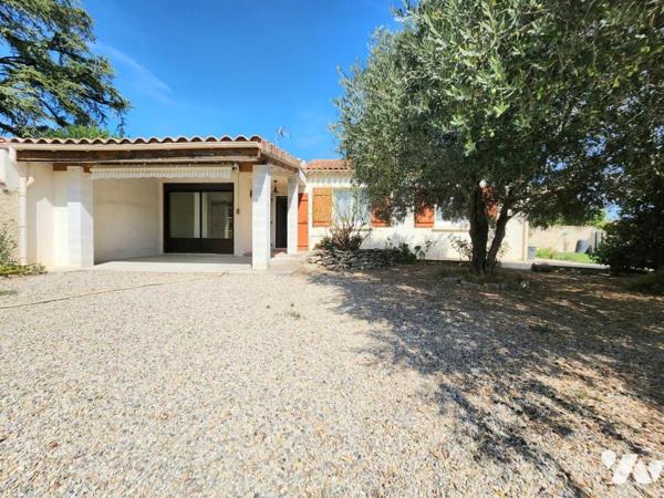 PIERRELATTE, VILLA PLAIN-PIED 108m². 