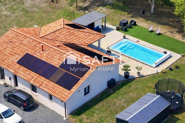 Contemporaine avec piscine – Cadre privilégié