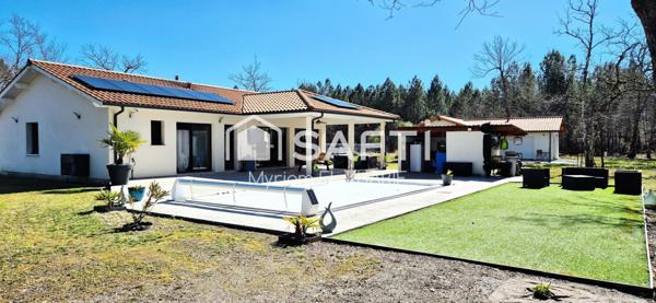 Contemporaine avec piscine – Cadre privilégié