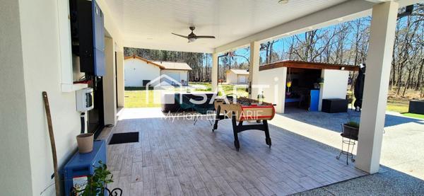 Contemporaine avec piscine – Cadre privilégié