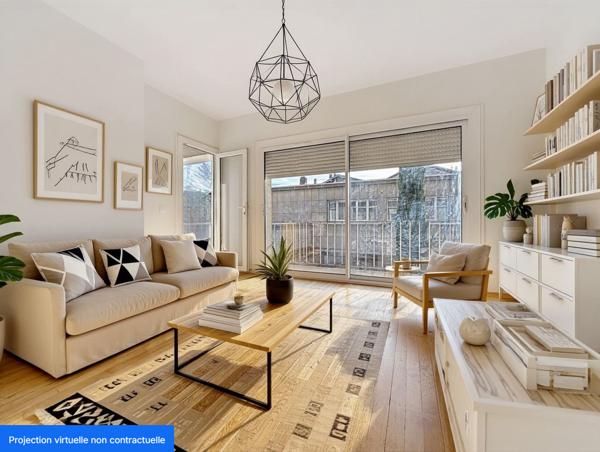 SOUS COMPROMIS Centre ville T3 de 69 m² - ensoleillé avec terrasse et cave