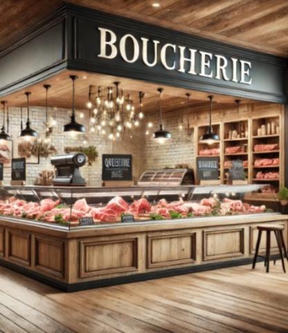 Boucherie Charcuterie CA HT : 537 000 €-Rentabilité :123 000 € vendre proche de SETE (34)
