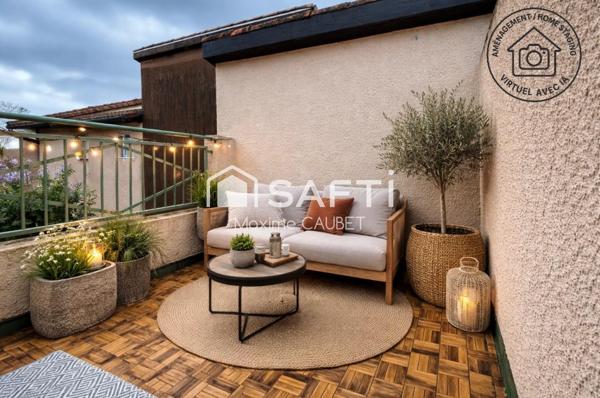Maison T3bis avec jardin+combles aménagés+terrasse