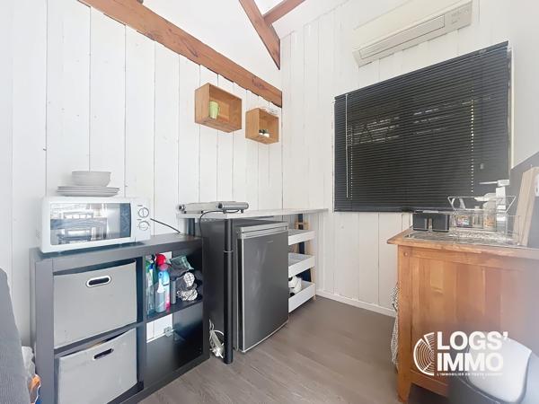 Pessac – Studio meublé 18 m² – Terrasse – Eau/électricité/chauffage inclus