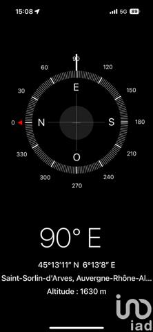 Appartement à vendre 2 pièces 33 m² Saint-Sorlin-d'Arves