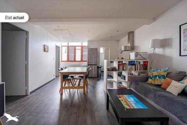 Appartement à vendre 218 000 € Bordeaux 3 p 58 m² DPE D