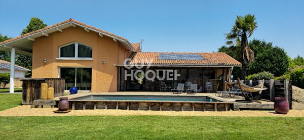 Demeure moderne, proche du lac, 6 chambres, piscine, garage, pas de travaux