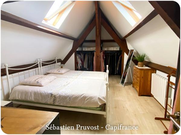 Maison à vendre 4 pièces PROCHE SAINT PARDOUX LA RIVIERE (24), 100m2 hab., terrain 2600m2 env dont 1320 avec Cu, 2 chambres