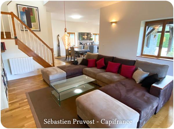 Maison à vendre 4 pièces PROCHE SAINT PARDOUX LA RIVIERE (24), 100m2 hab., terrain 2600m2 env dont 1320 avec Cu, 2 chambres