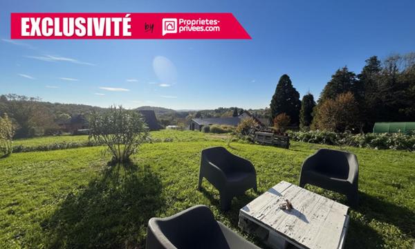EXCLUSIVITÉ Maison T4 de PLAIN-PIED 81 m² avec jolie vue dégagée