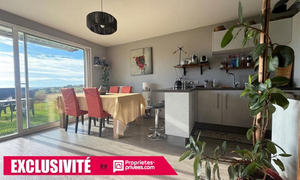 EXCLUSIVITÉ Maison T4 de PLAIN-PIED 81 m² avec jolie vue dégagée