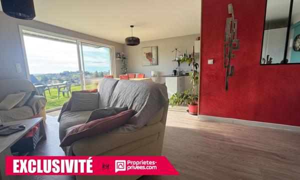 EXCLUSIVITÉ Maison T4 de PLAIN-PIED 81 m² avec jolie vue dégagée