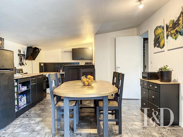 Marennes centre : maison de plain-pied 2 chambres avec jardin