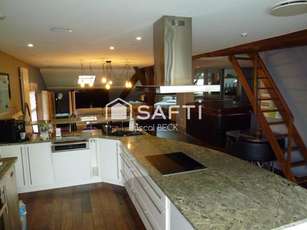 LOFT exceptionnel avec SPA, Terrasse et garage fermé