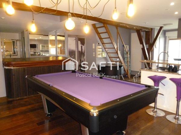 LOFT exceptionnel avec SPA, Terrasse et garage fermé