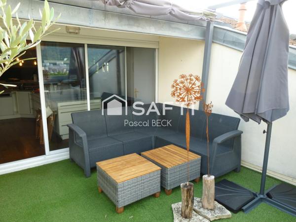 LOFT exceptionnel avec SPA, Terrasse et garage fermé