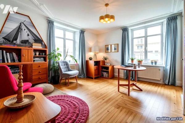 Maison d’habitation avec nombreuses dépendances sur terrain arboré avec mare