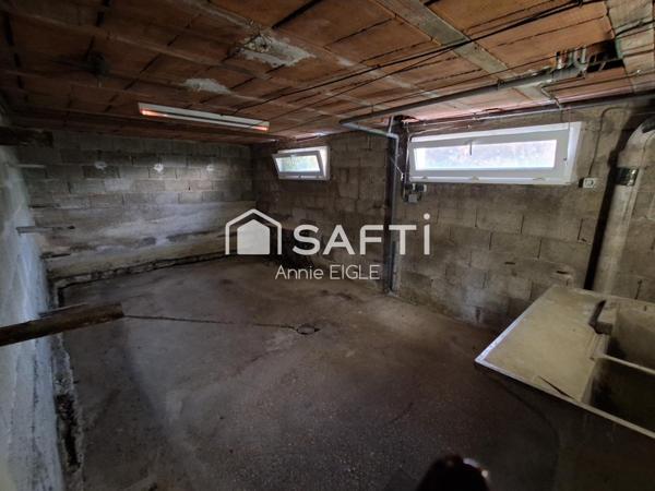 MAISON INDIVIDUELLE SUR SOUS SOL COMPLET A MONTFAUCON D'ARGONNE