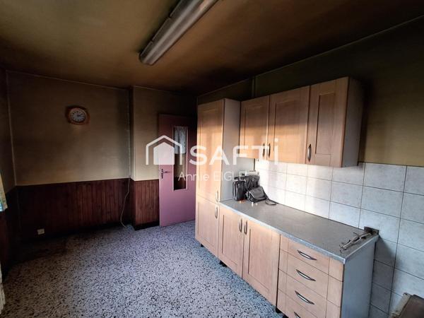 MAISON INDIVIDUELLE SUR SOUS SOL COMPLET A MONTFAUCON D'ARGONNE