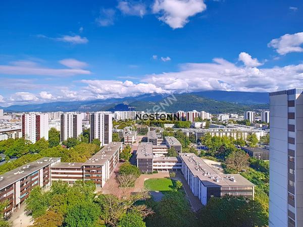 A VENDRE - Appartement Grenoble 5 pièce(s) avec 4 CHAMBRES dernier étage IDEAL FAMILLE grande terrasse