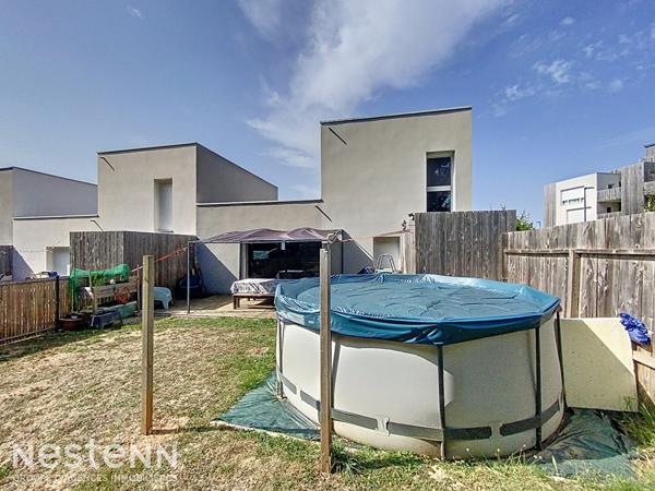 Maison contemporaine de 2020 sur Clohars-Carnoët avec vie de plain pied, 3 chambres, proche du bourg et des plages.