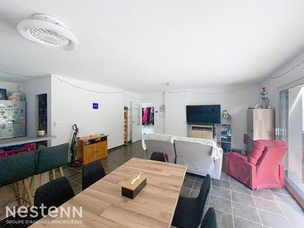 Maison contemporaine de 2020 sur Clohars-Carnoët avec vie de plain pied, 3 chambres, proche du bourg et des plages.