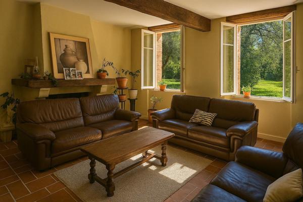 Coup de cœur pour les amoureux de l’ancien : volumes généreux, jardin arboré et potentiel rare.