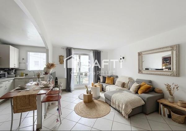 Appartement familial 4 pièces avec balcon Sud
