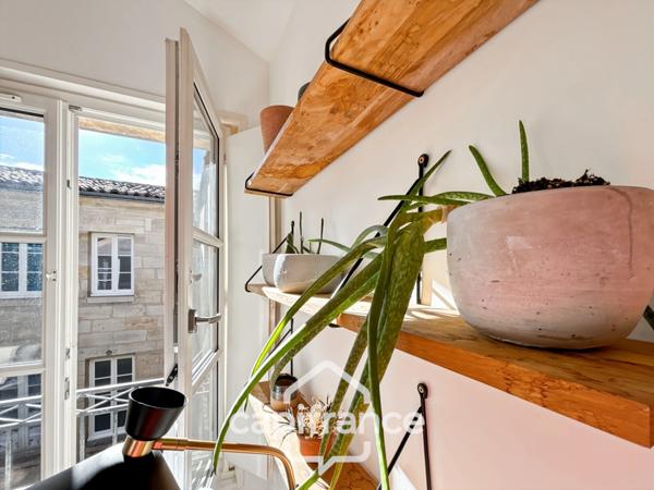 BORDEAUX (33) Quartier Saint Pierre /Apt T1bis / lumineux, spacieux, stationnement vélo