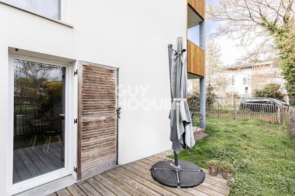 Rez-de-jardin moderne dans résidence récente ? calme et nature au rendez-vous