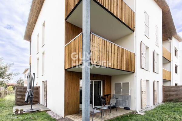 Rez-de-jardin moderne dans résidence récente ? calme et nature au rendez-vous