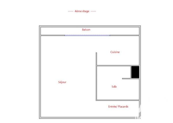 Studio à vendre 24 m² Maisons-Alfort