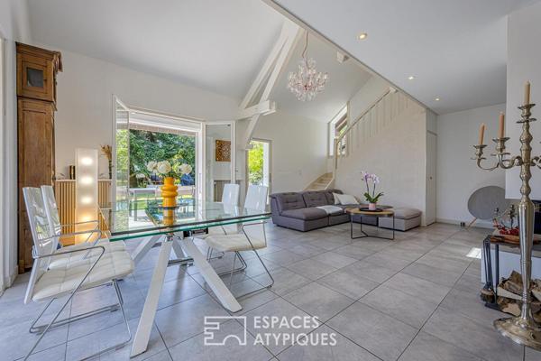 Charmante maison de caractère avec vue et jardin