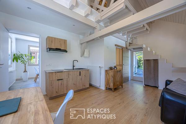 Charmante maison de caractère avec vue et jardin