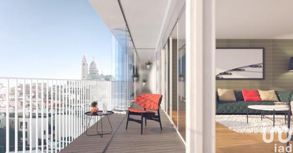 Appartement à vendre 4 pièces 88 m² Paris 18