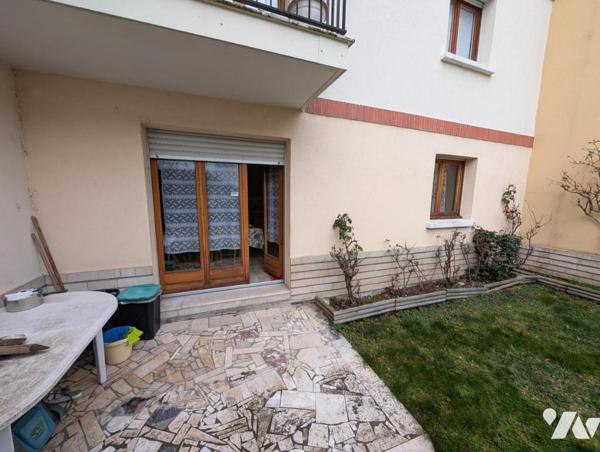 Appartement à Villers-lès-Nancy, garage, balcon, terrasse et jardinet