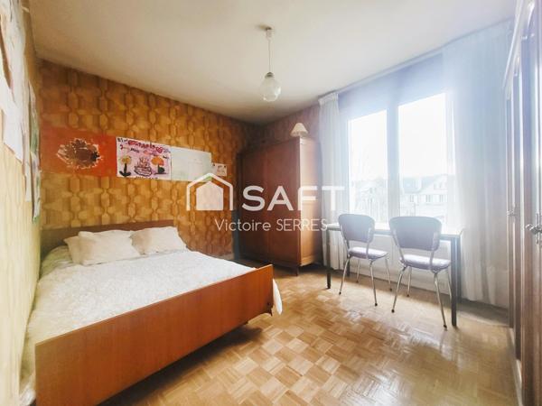 Appartement Caen St Ouen - 3 chambres - balcon - stationnement