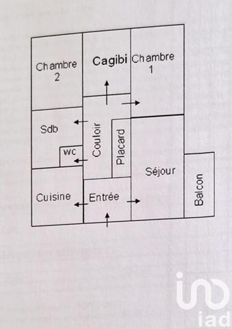 Appartement à vendre 3 pièces 60,72 m² Petit-Couronne