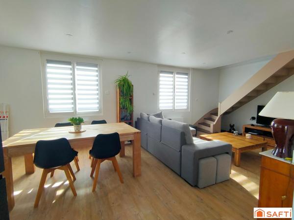 Maison lumineuse de 100 m2 entièrement rénovée