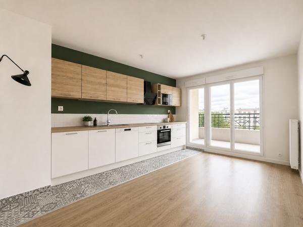 Saint-Ouen-sur-Seine (93400) En exclusivité, Rue des Rosiers – Résidence récente de standing, appartement traversant avec balcon et parking