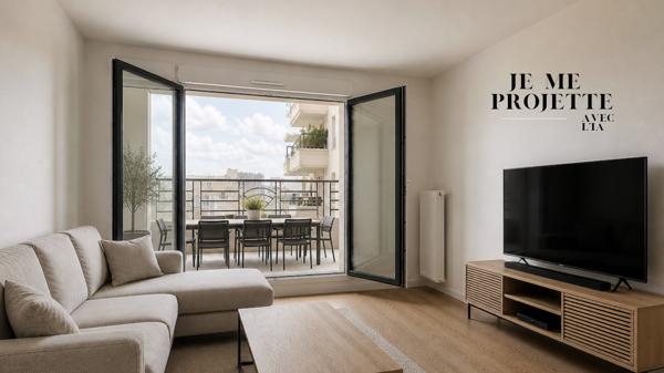 Saint-Ouen-sur-Seine (93400) En exclusivité, Rue des Rosiers – Résidence récente de standing, appartement traversant avec balcon et parking