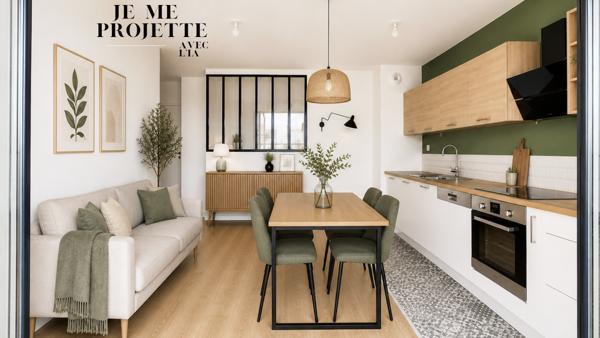 Saint-Ouen-sur-Seine (93400) En exclusivité, Rue des Rosiers – Résidence récente de standing, appartement traversant avec balcon et parking