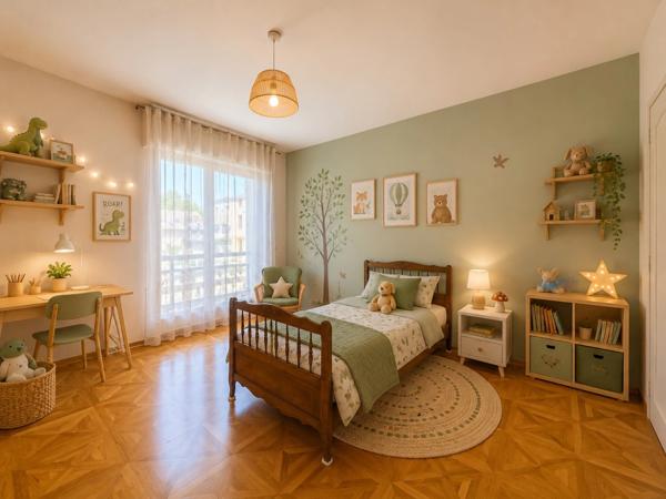 Rare à la vente : lumineux T4 au dernier étage avec garage à Aix les Bains