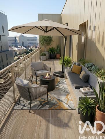 Appartement à vendre 4 pièces 72 m² Arcueil