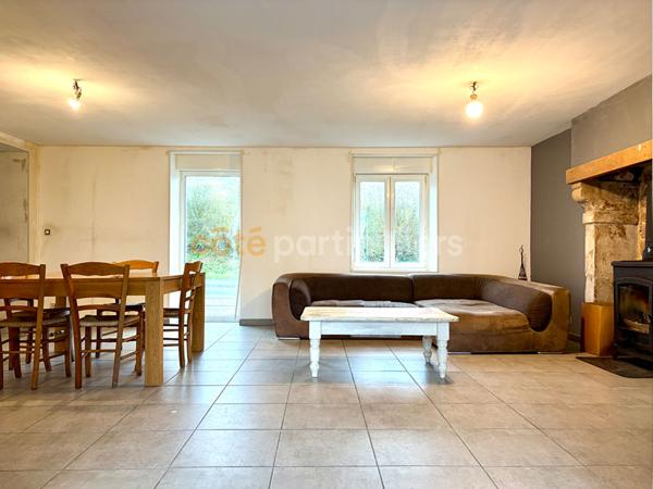 Vente
                Maison115 m² - 3 Pièces -
                    BRICQUEBEC EN COTENTIN (50260)