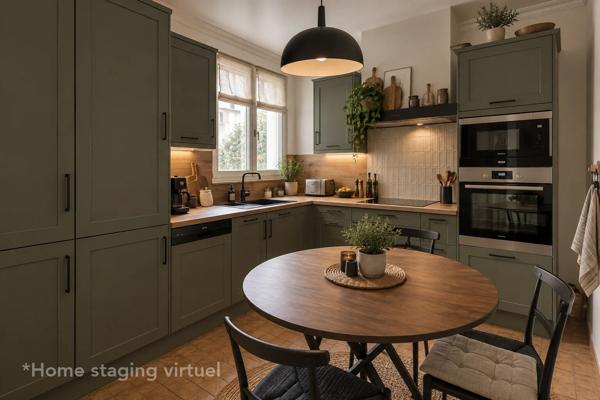 Asnieres Sur Seine : appartement T4 (86,13 m² Carrez) + terrasse