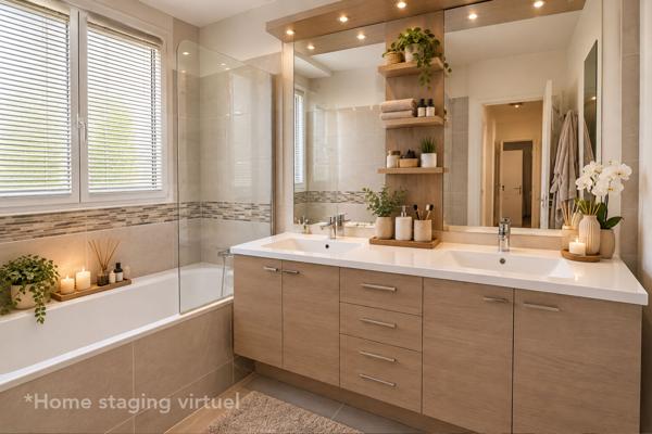 Asnieres Sur Seine : appartement T4 (86,13 m² Carrez) + terrasse